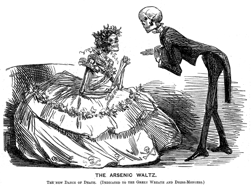Scheele's green and the arsenic in the Victorian home