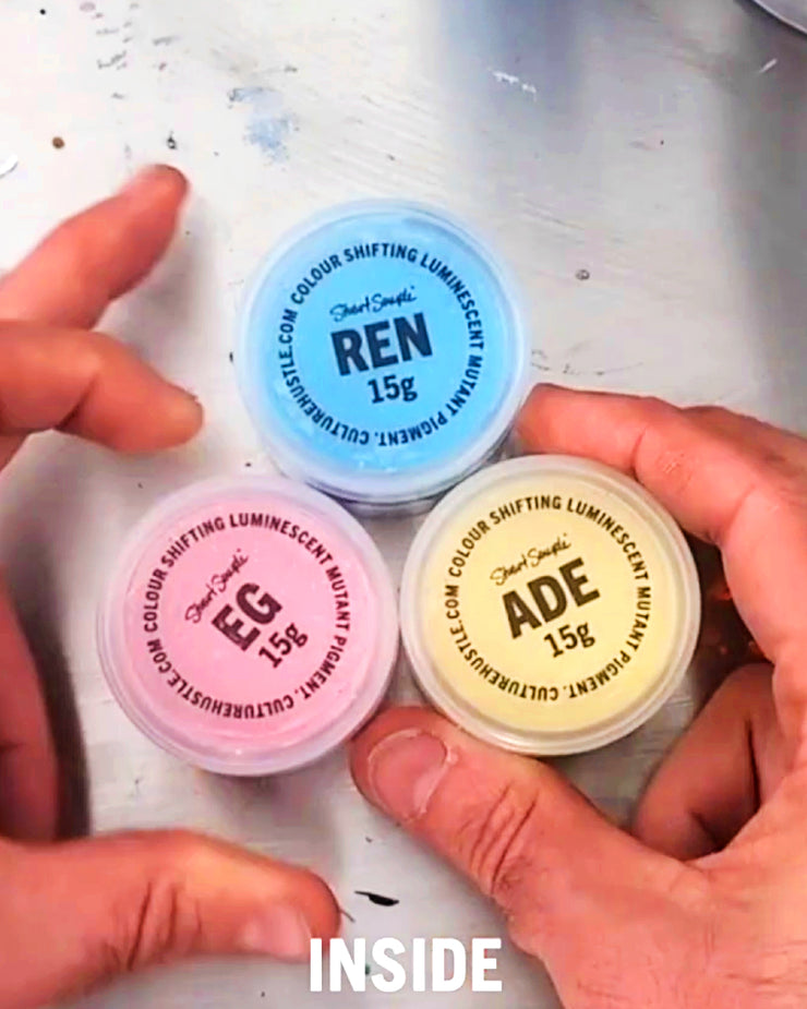 RENEGADE - Luminescent Colour Changing Pigment Set