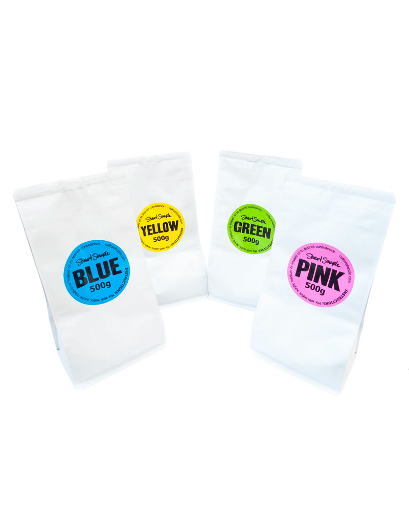 *THE BIG POWDER PACK - the world's colouriest powder paints 4 x 500g
