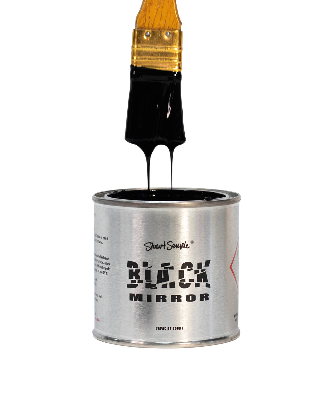 Black Mirror BETA - The shiniest most reflective brush-able black on the planet!