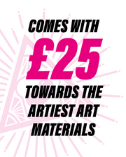 Artistic License - wallet sized artist pass and £25 gift card