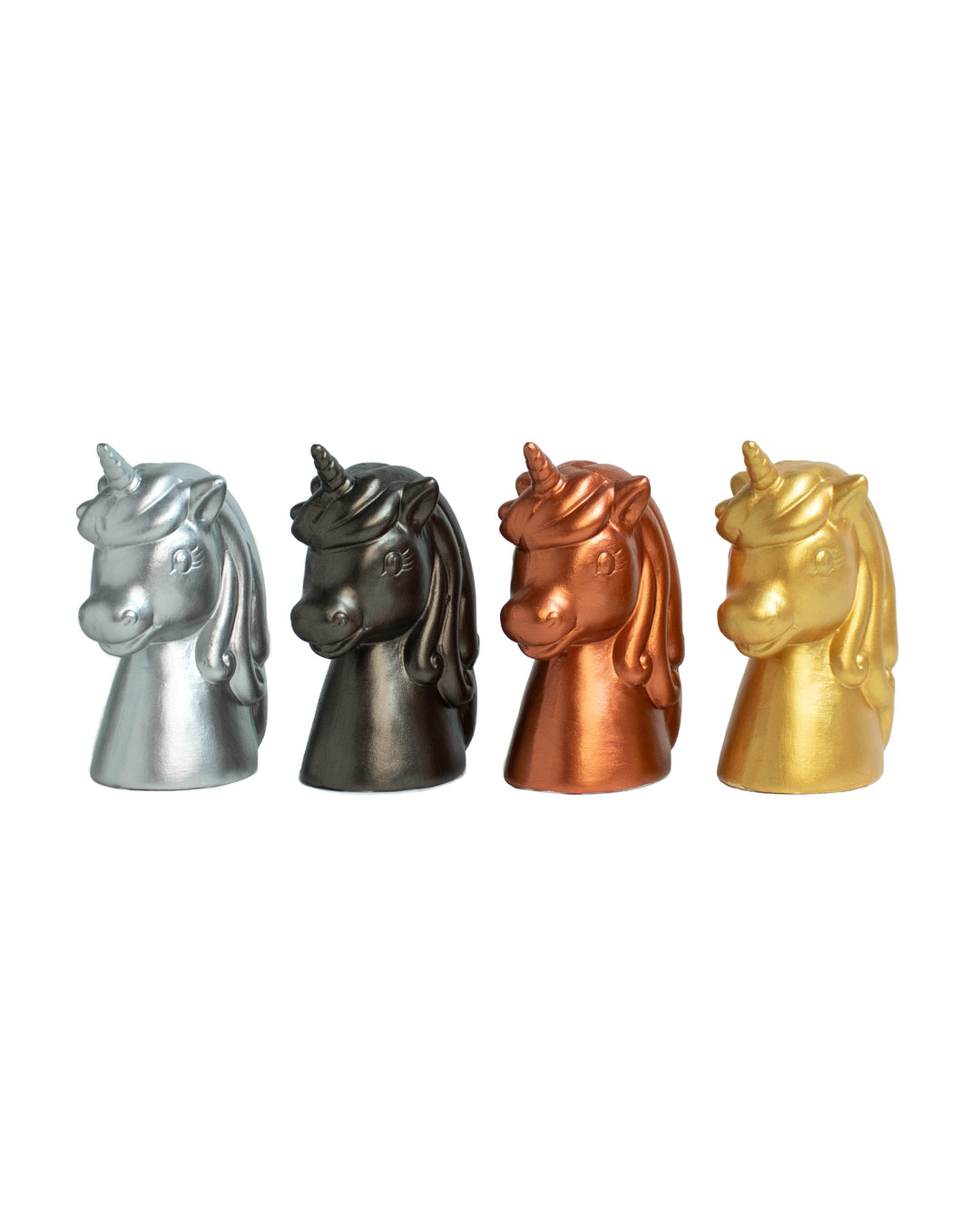 HEAVY METAL PACK - Full set of 4 high grade 30ml metallic acrylic paints