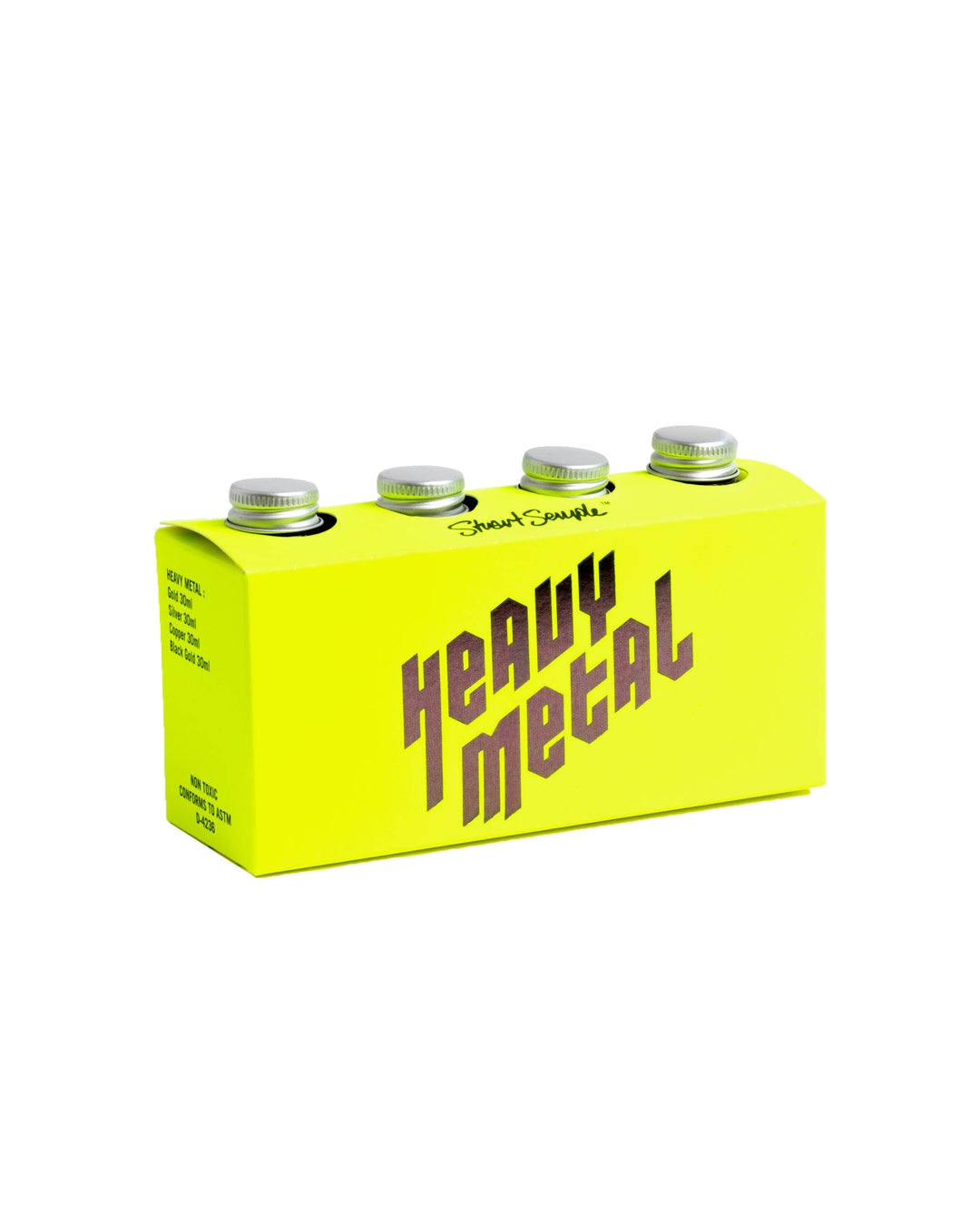 HEAVY METAL PACK - Full set of 4 high grade 30ml metallic acrylic paints