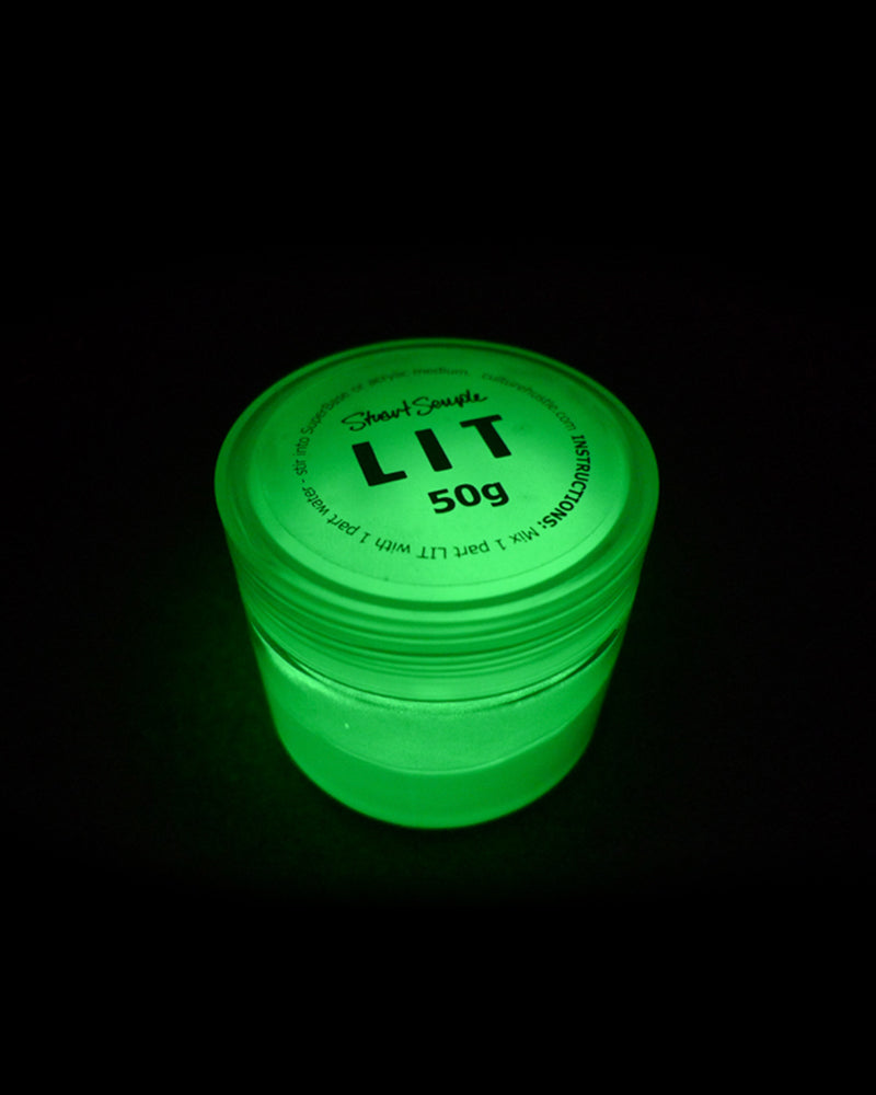 50g Glow in The Dark Powder Epoxy Resin Dye Luminous Mica Powder