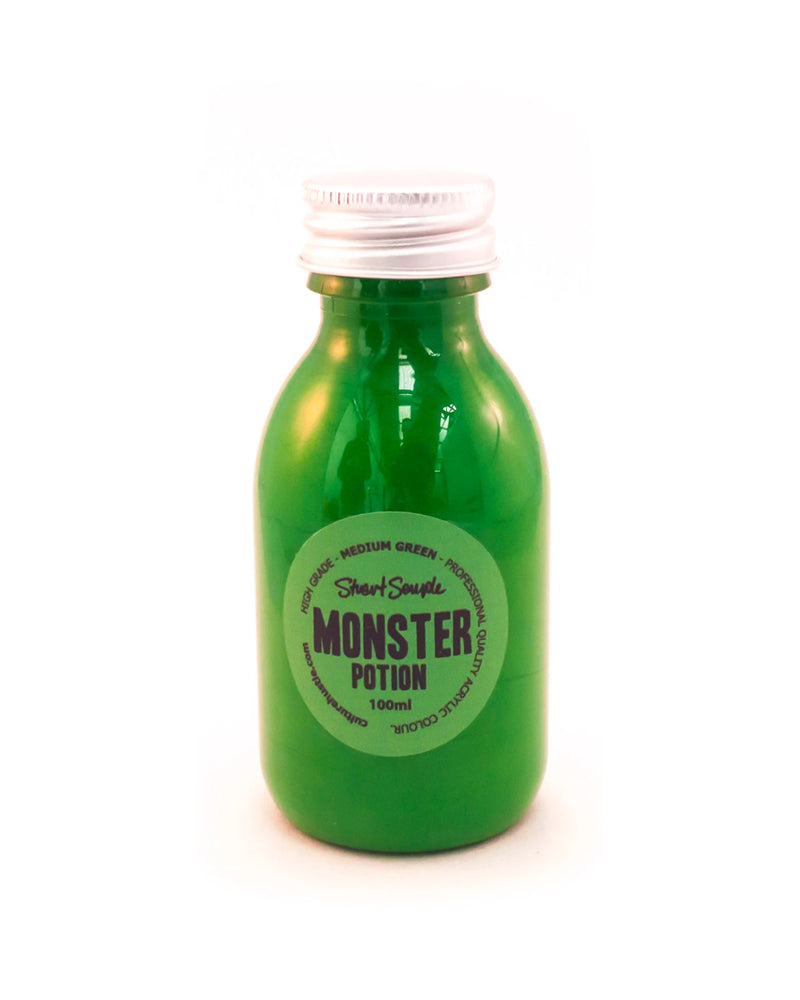 MONSTER - medium green, high grade professional acrylic paint, by Stuart Semple 100ml