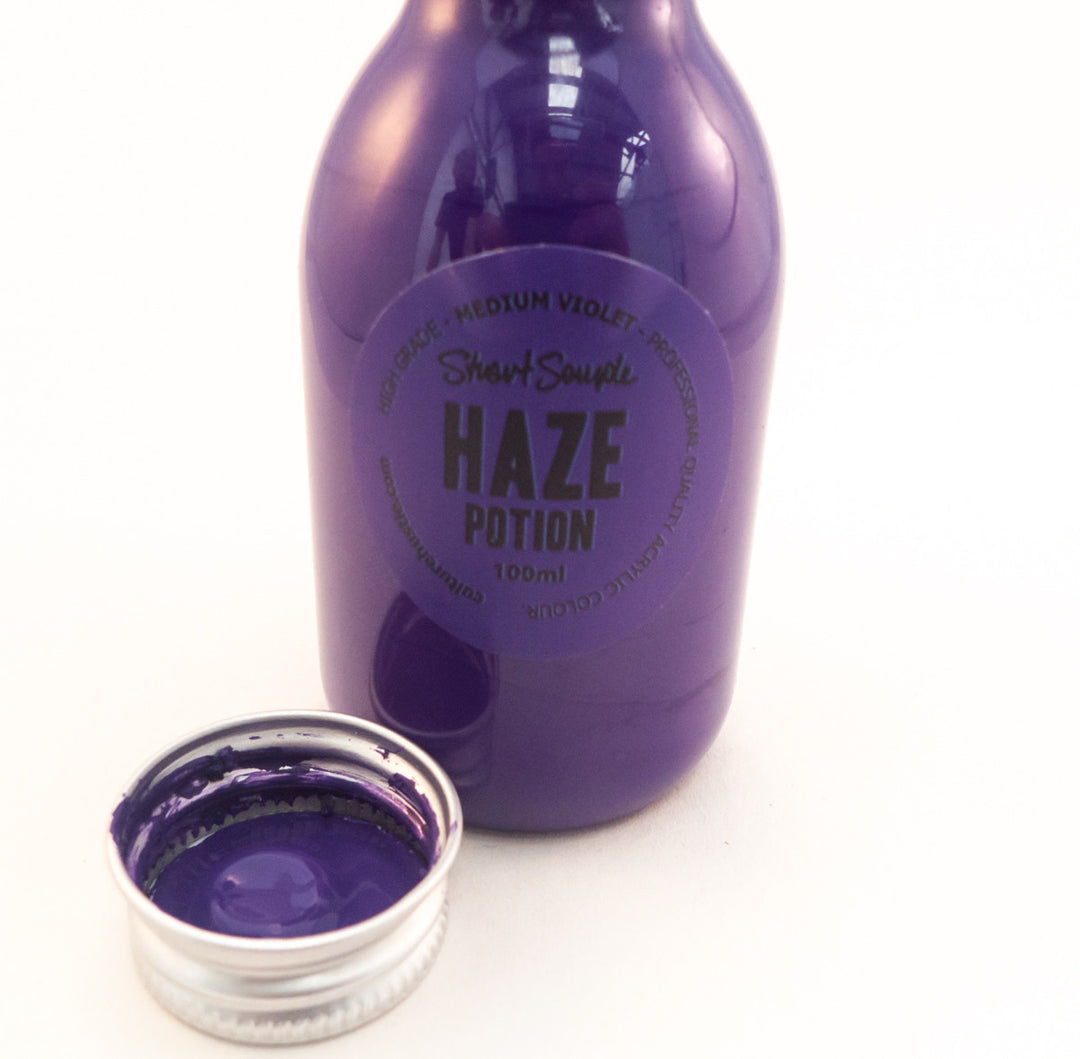 HAZE - medium violet, high grade professional acrylic paint, by Stuart Semple 100ml