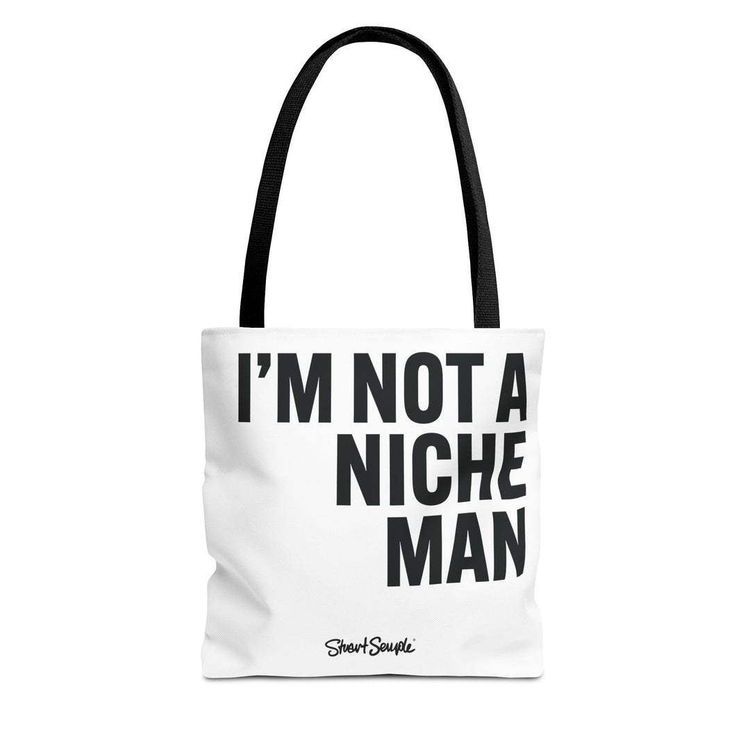 NOT A NICHE MAN - Canvas Tote Printify