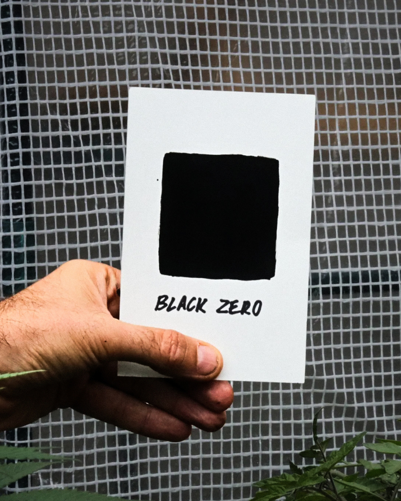 BLACK ZERO (beta) - evaluation batch - the world's first totally guilt free black Stuart Semple