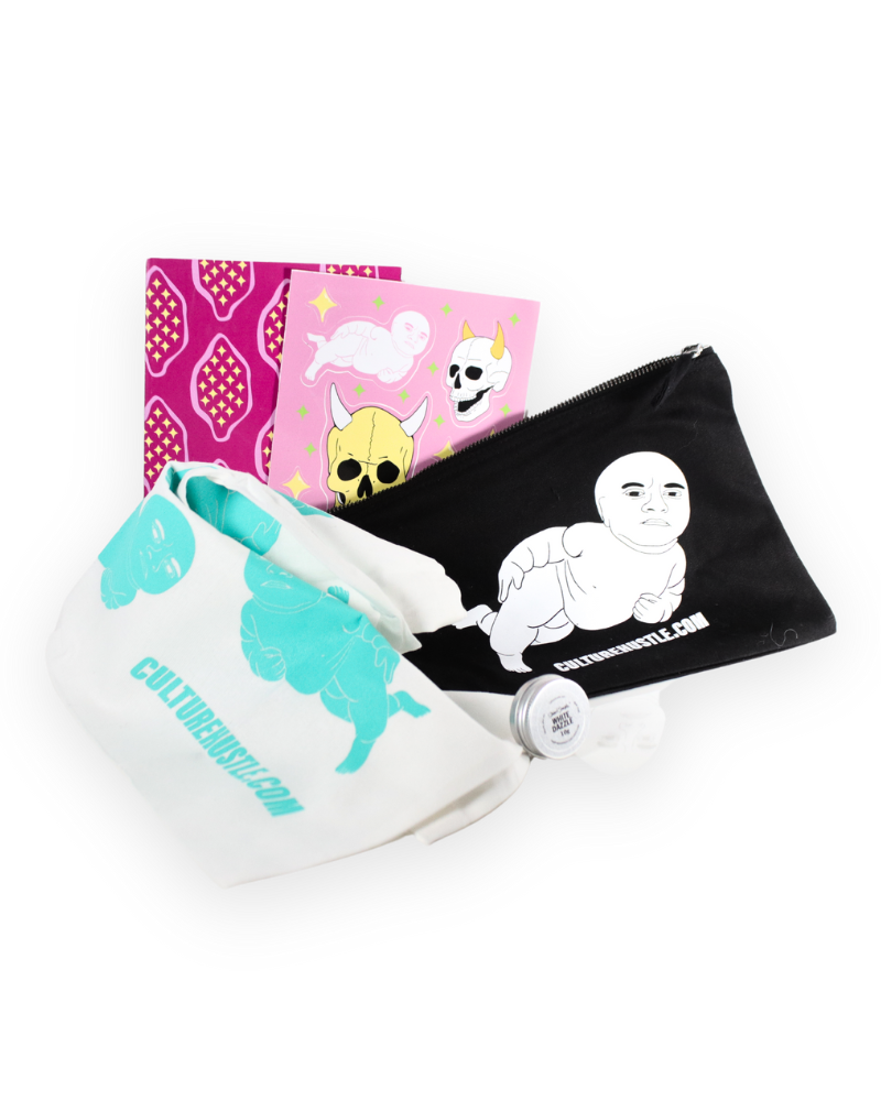 2021 Special Edition printed pouch and tote bag Stuart Semple