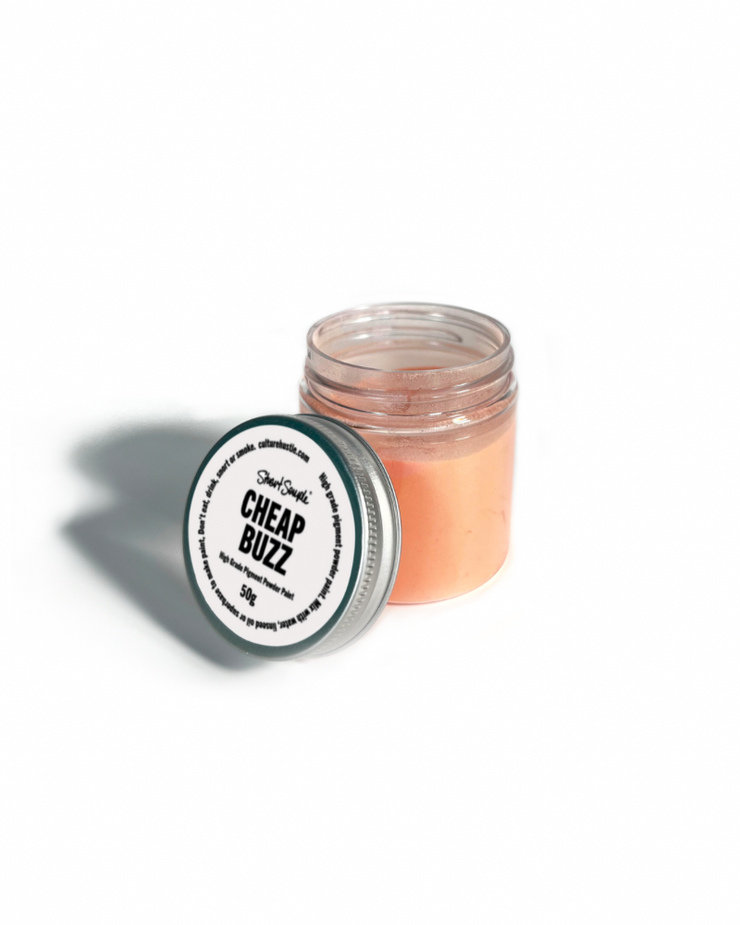 Cheap Buzz - 50g powder paint pigment - Not Peach Fuzz