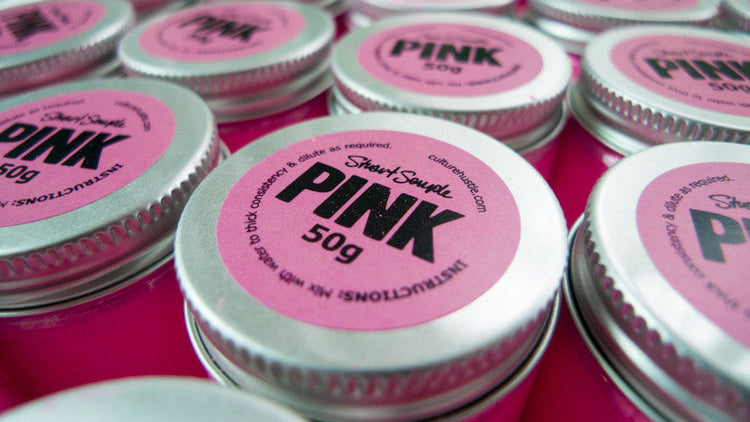 The pinkest pink paint