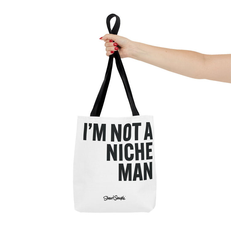 NOT A NICHE MAN - Canvas Tote Printify