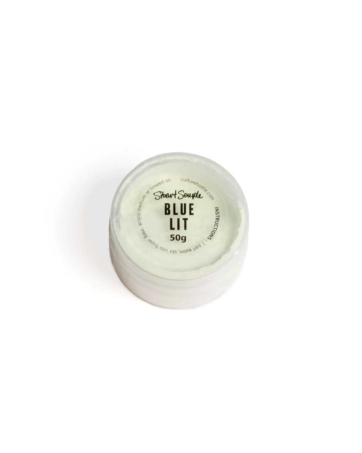 BLUE LIT - the world's glowiest glow pigment, 100% pure LIT powder in blue by Stuart Semple Stuart Semple