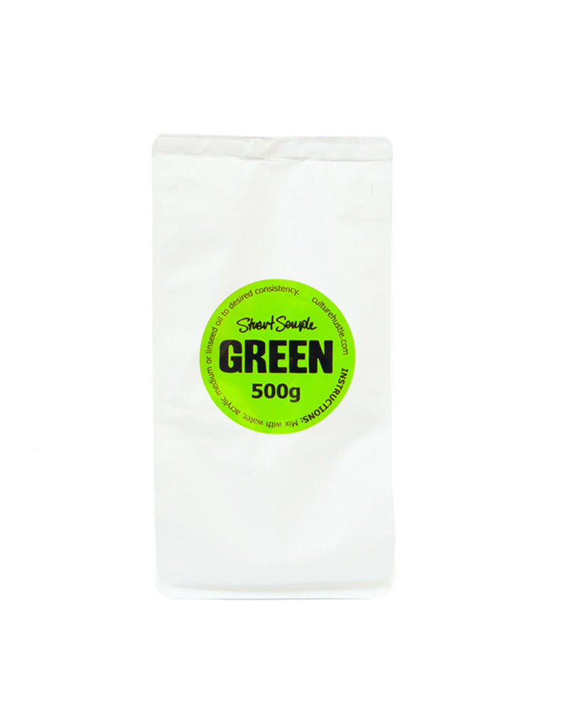 THE BIG GREEN - 500g world's greenest green powdered paint