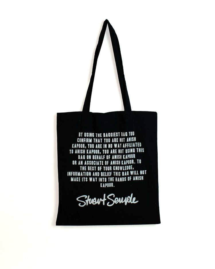 THE BAGGIEST BAG - 100% cotton screenprinted tote bag