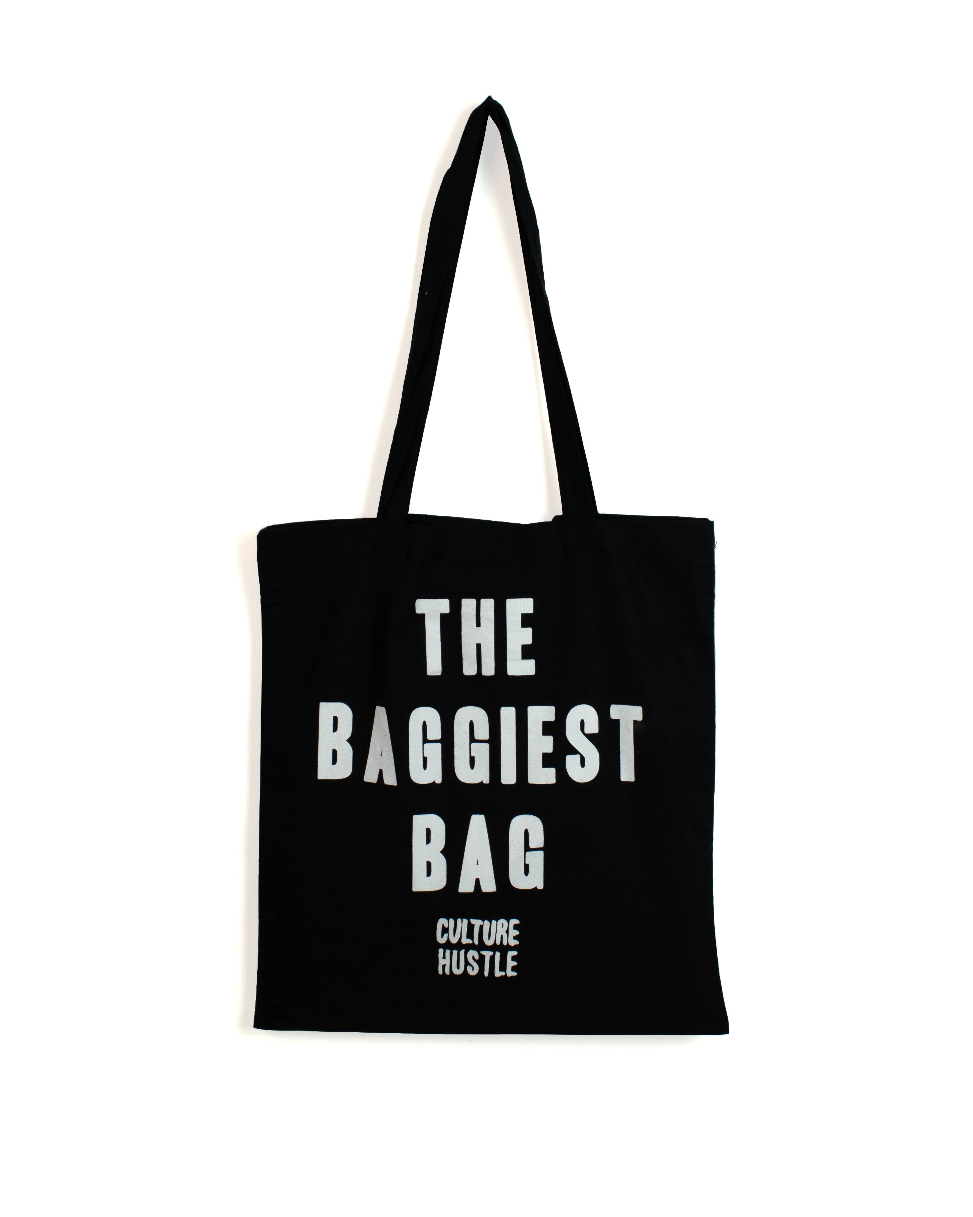 THE BAGGIEST BAG - 100% cotton screenprinted tote bag