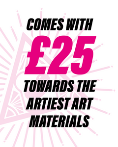 Artistic License - wallet sized artist pass and £25 gift card Stuart Semple