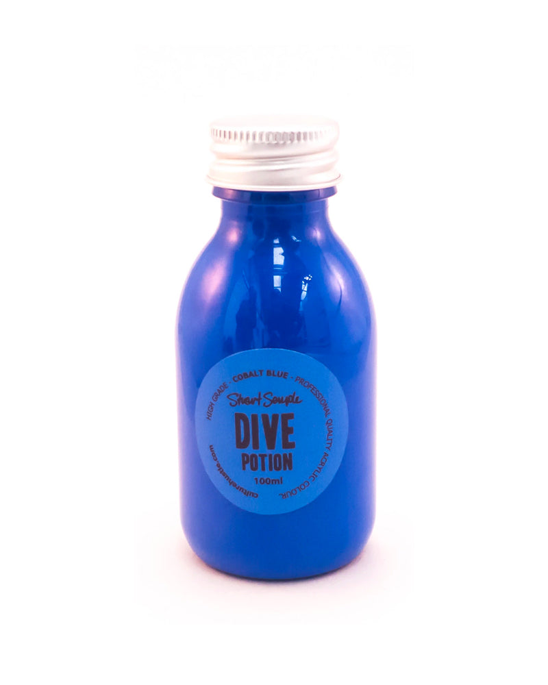 cobalt blue, high grade professional acrylic paint