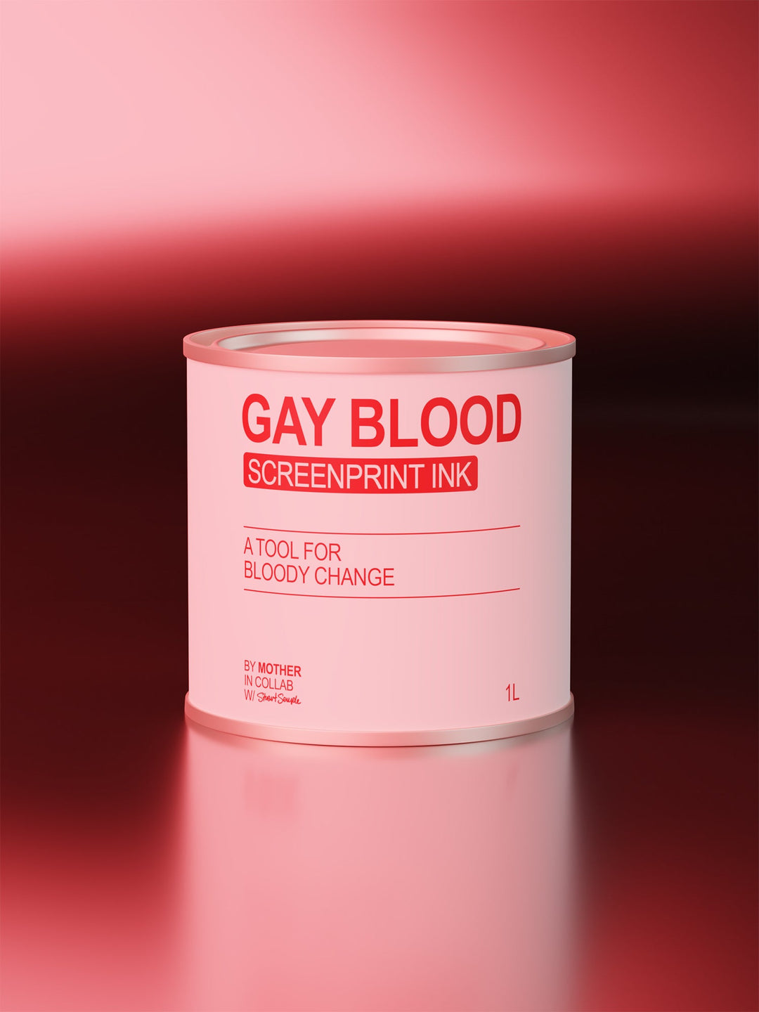 The Gay Blood Screen Printing Ink