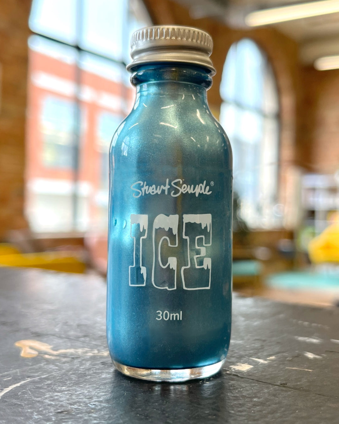 ICE - THE WORLD'S COOLEST METALLIC ACRYLIC BLUE PAINT 30ML