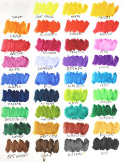 Palette - 36 professional quality watercolours - the world's colouriest water colours Stuart Semple