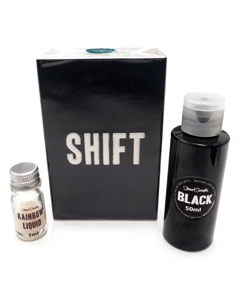 SHIFT - Colour changing rainbow paint - Black 2.0 x Rainbow Liquid