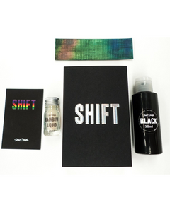 SHIFT - Colour changing rainbow paint - Black 2.0 x Rainbow Liquid Stuart Semple