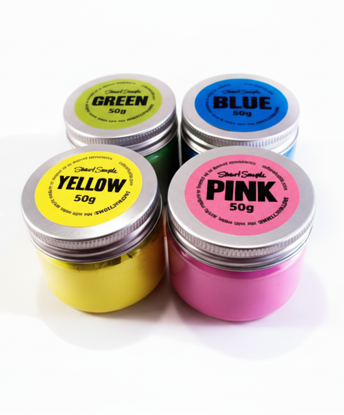 The world's colouriest powder paints