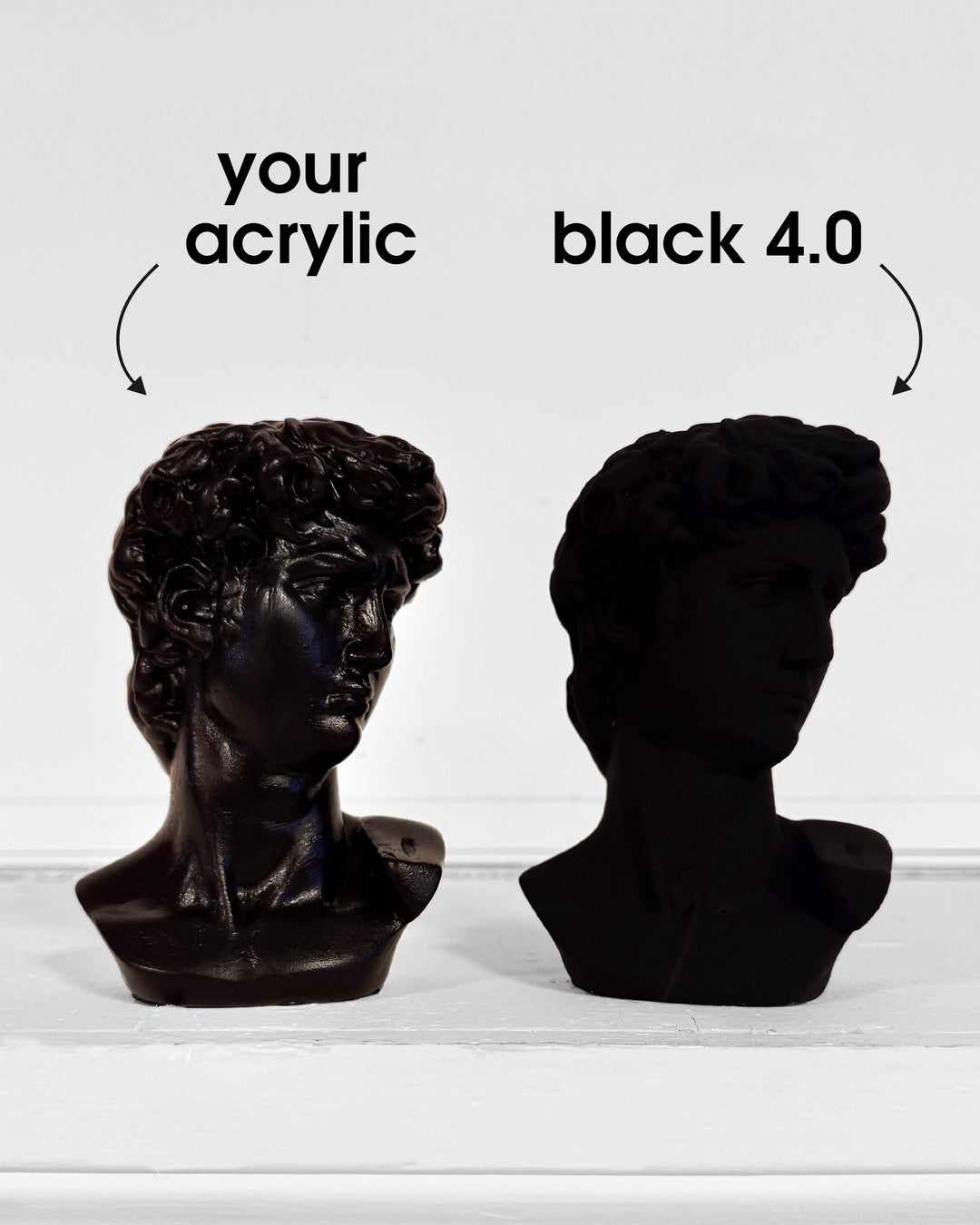BLACK 4.0  - The blackest black paint in the known universe