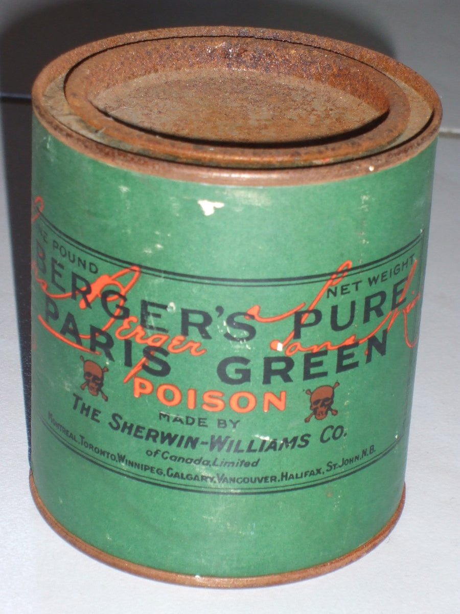 A sample of Paris green, also called Schweinfurt green, pigment