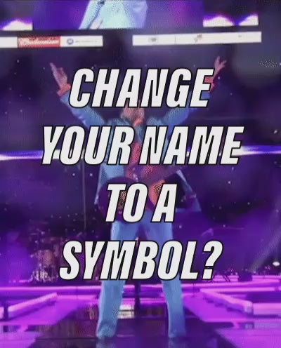 Artistic License: Prince symbol