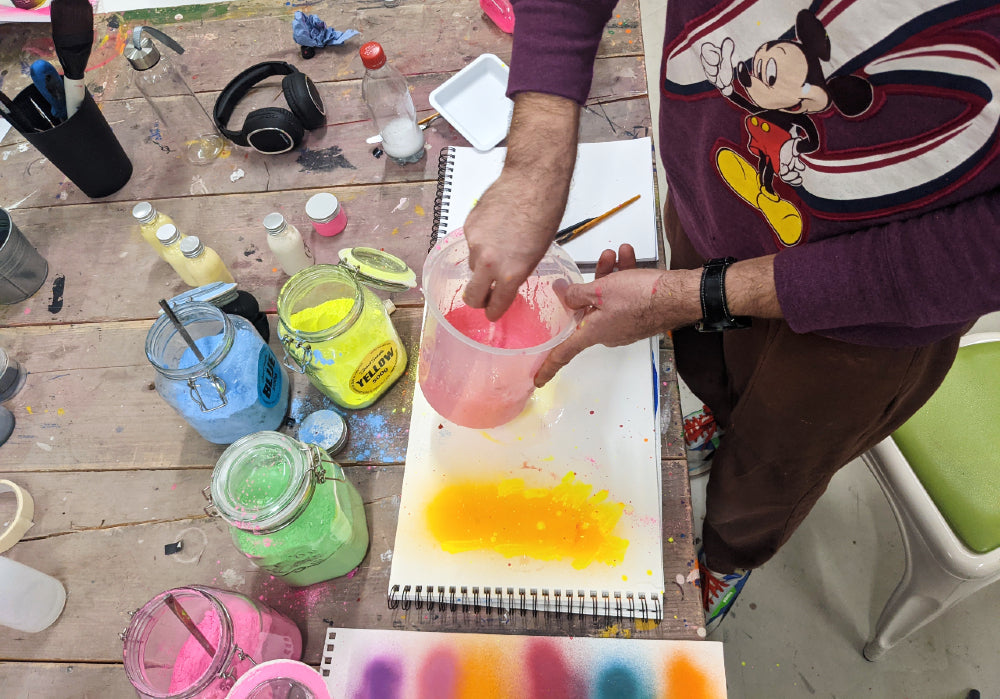 Mixing Colourist colours with Superbase