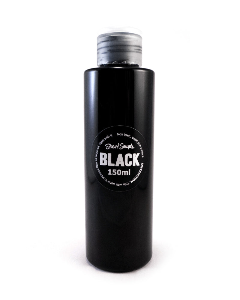 Culture Hustle Blackest Black Acrylic Paint 3.0 150ml - SOLD INDIVIDUALLY -  Own4Less