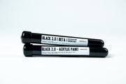 BLACK 3.0 BETA - evaluation batch - blackest black acrylic paint 20ml