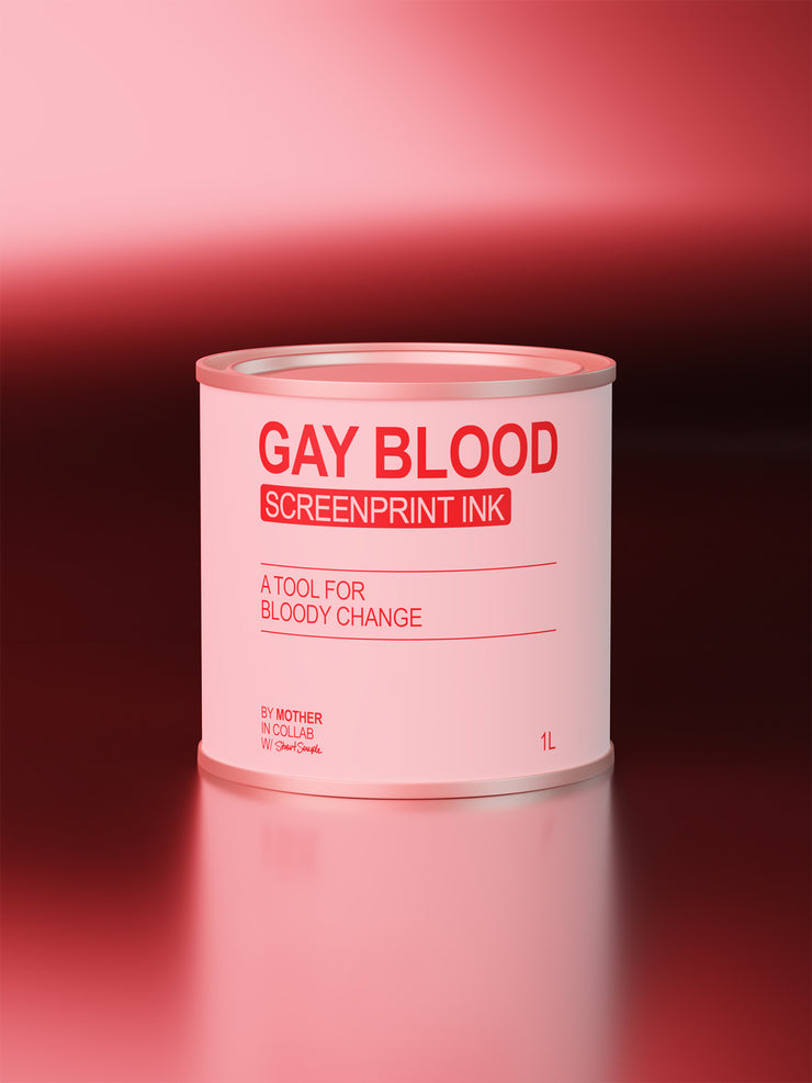 The Gay Blood Screen Printing Ink