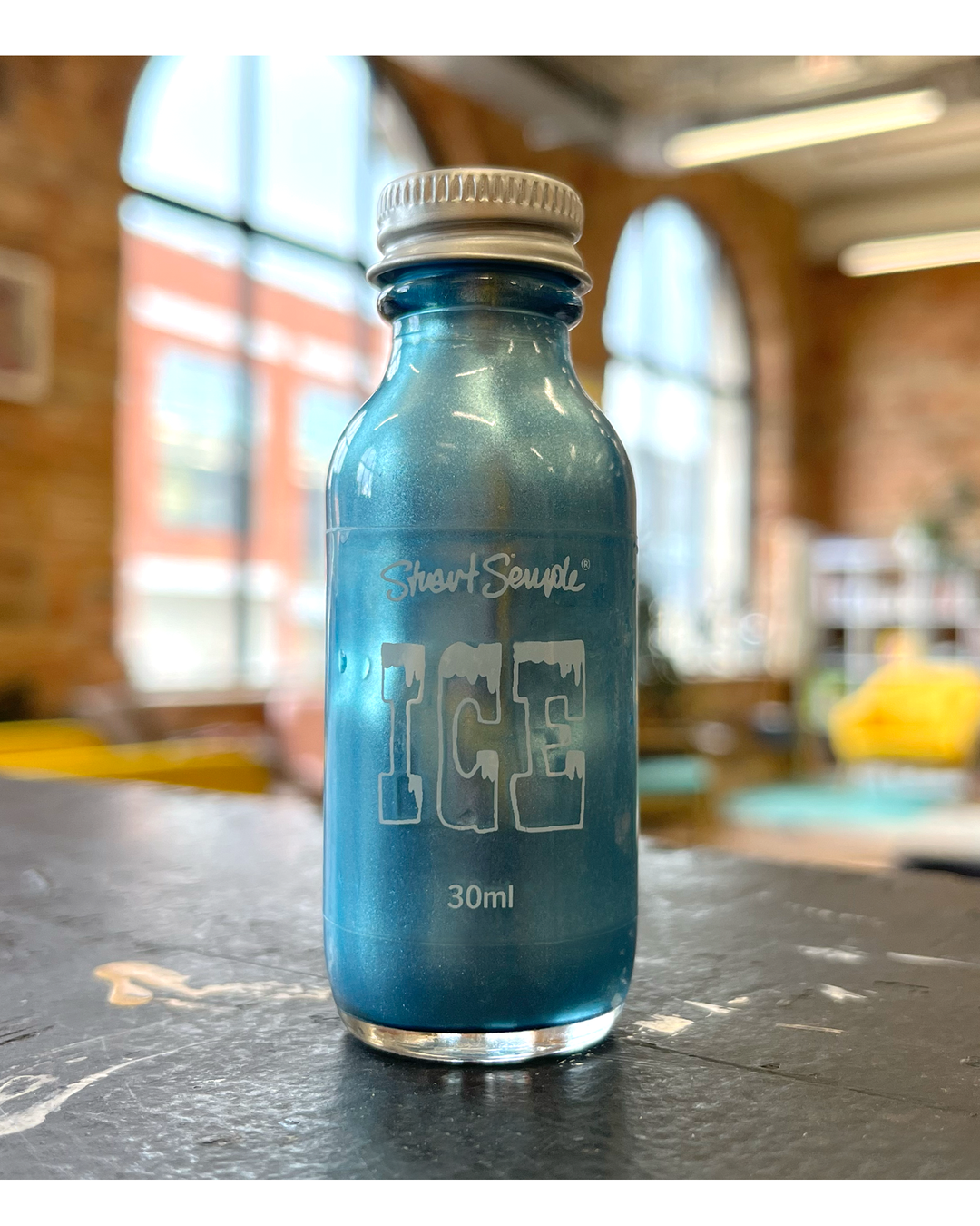 ICE - THE WORLD'S BESTEST METALLIC ACRYLIC BLUE PAINT 30ML