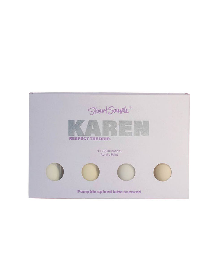 Karen - Set of 4 Acrylic Paint Potions