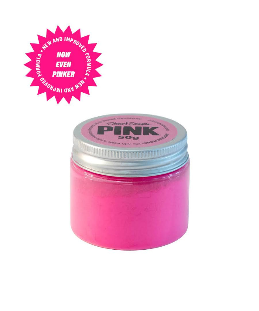 Pink Fluorescent Paint Pigment