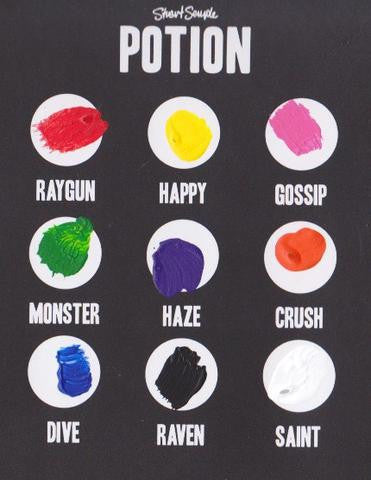 A POTION PACK - full set of 9 high grade acrylic paints, by Stuart Semple