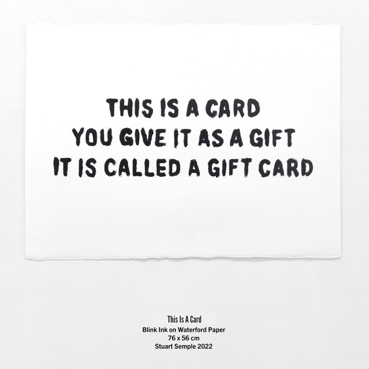 The World's Giftiest Giftcard