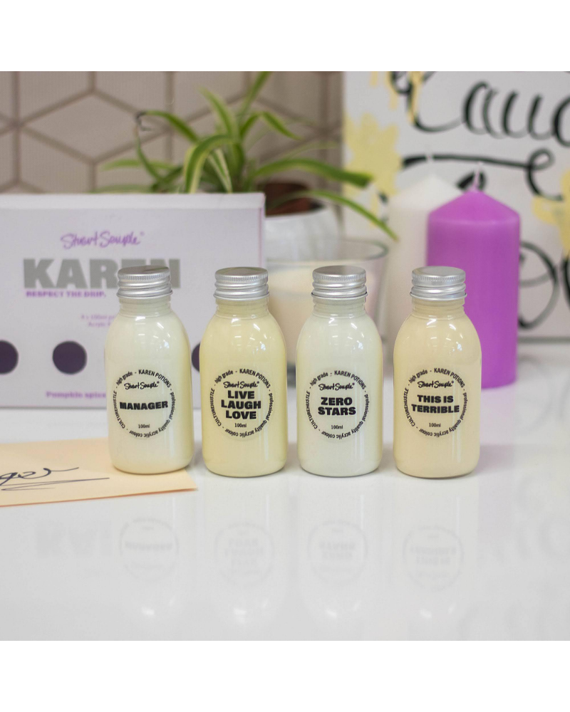 Karen - Set of 4 Acrylic Paint Potions