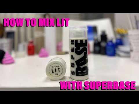 HOW TO USE WHITE MIXING PIGMENTS! This is a super easy tip that